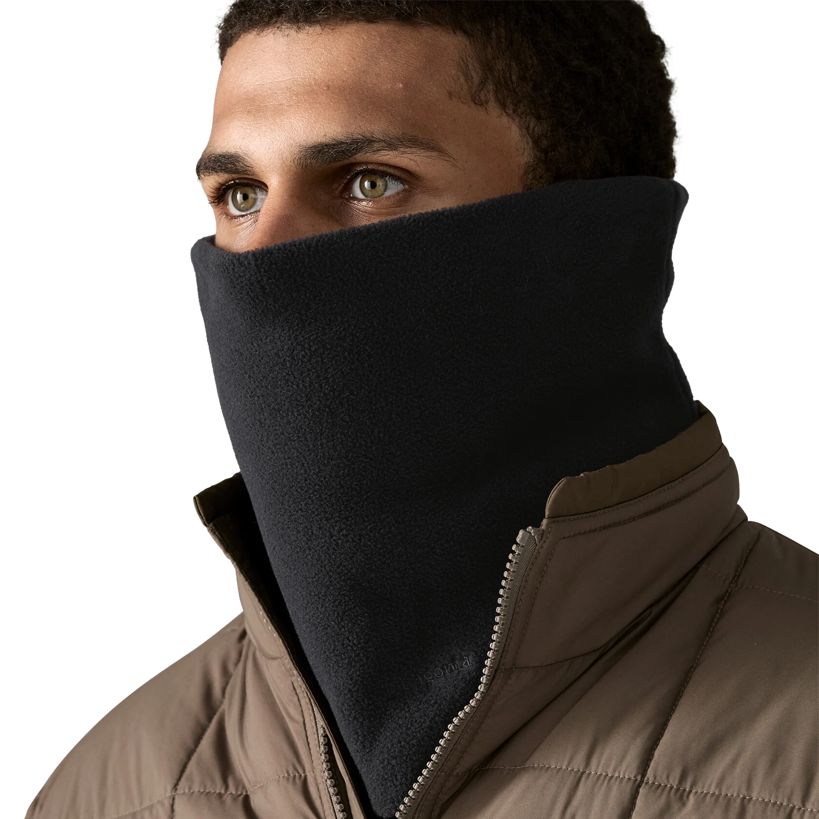 Patagonia Micro D Gaiter on model over face