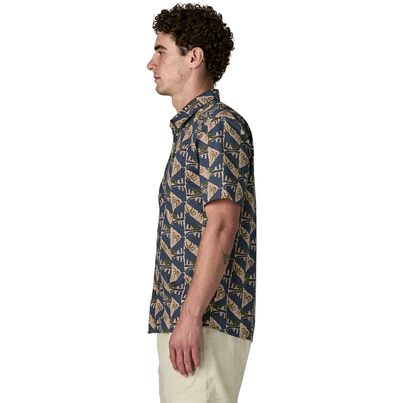 Men's Go To Short Sleeve, Patagonia Men's Go To Short Sleeve Side