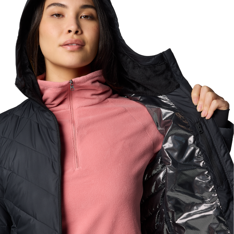 Women's Heavenly Hooded Jacket, Columbia Women's Heavenly Hooded Jacket inner lining
