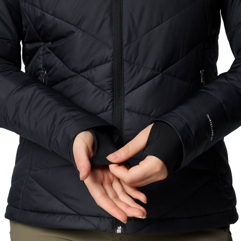 Women's Heavenly Hooded Jacket, Columbia Women's Heavenly Hooded Jacket cuff