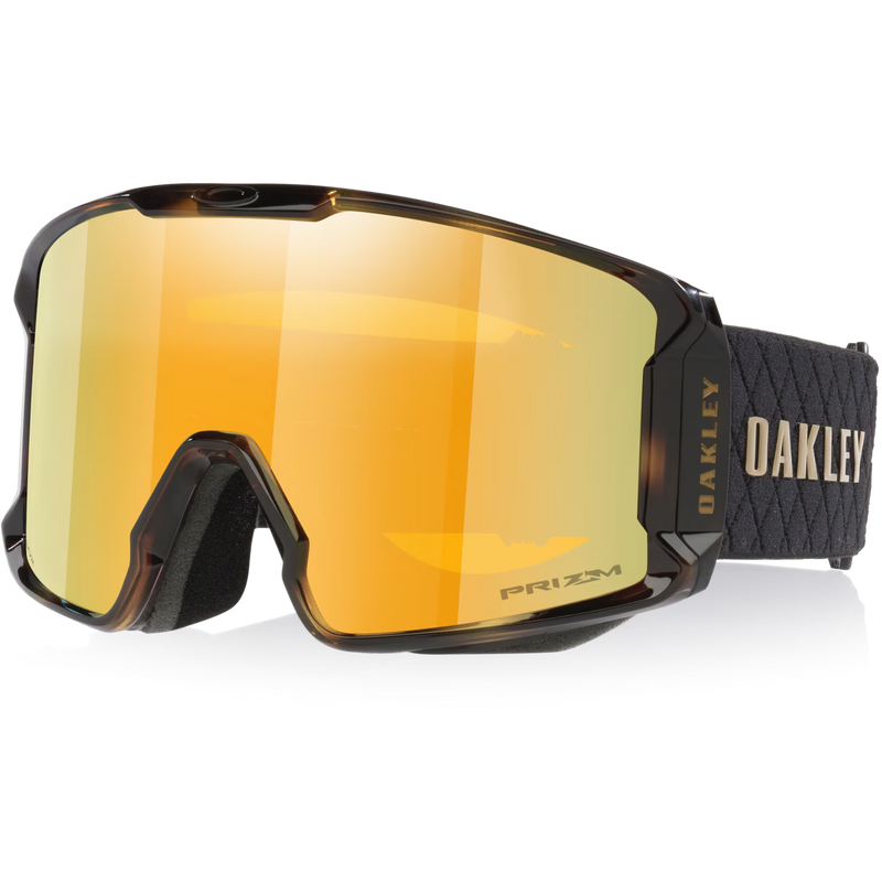 Oakley Line Miner L Su Yiming in Brown Tortoise + Prizm Snow 24K