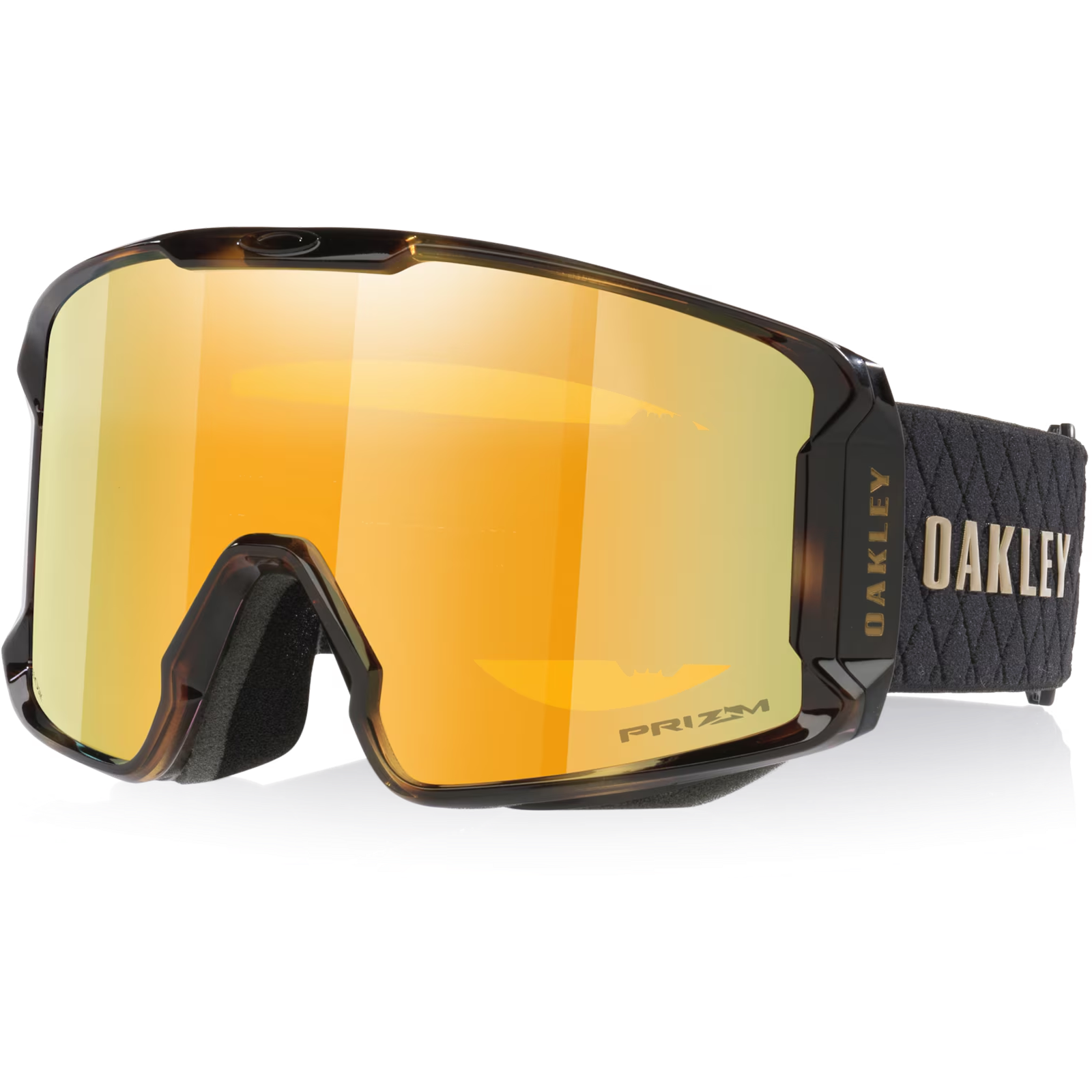 Oakley Line Miner L Su Yiming in Brown Tortoise + Prizm Snow 24K