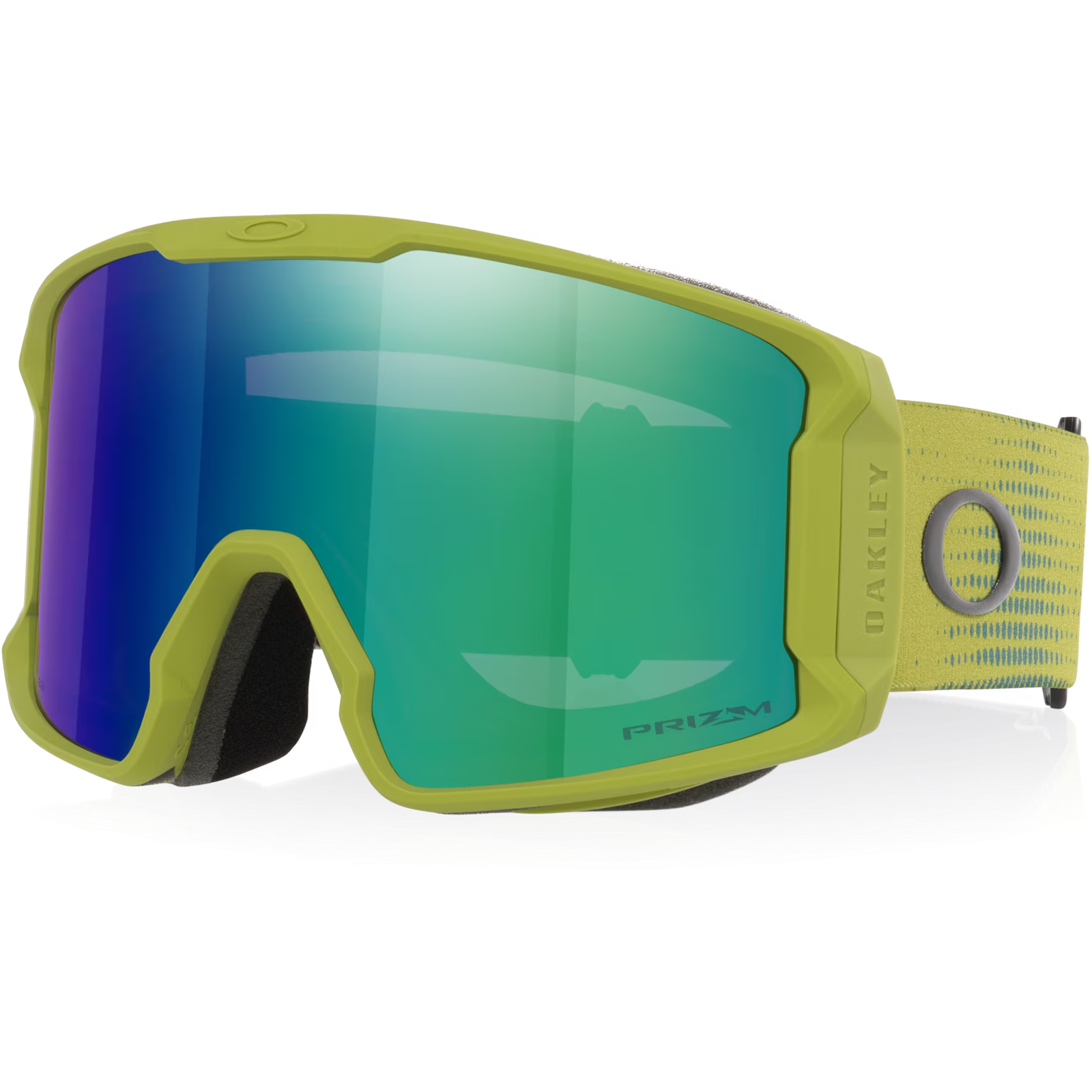 Oakley Line Miner L in Fern + Prizm Snow Argon Iridium