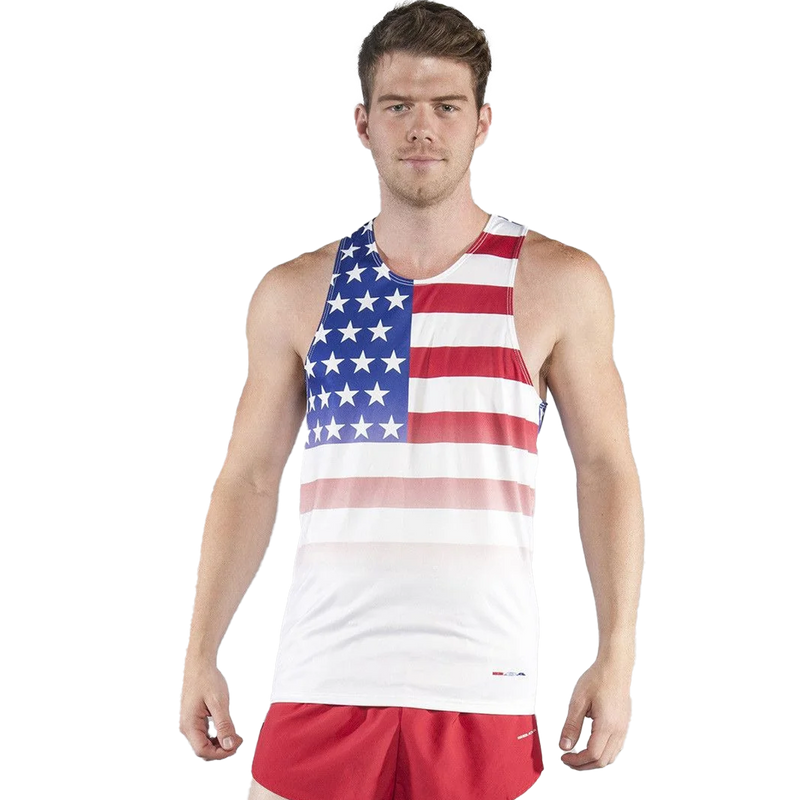 Men's Racer Back Singlet, Featured Image