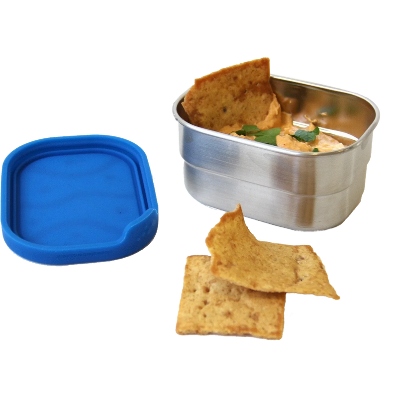 Splash Pod, ECO Lunchbox Splash Pod open with dip