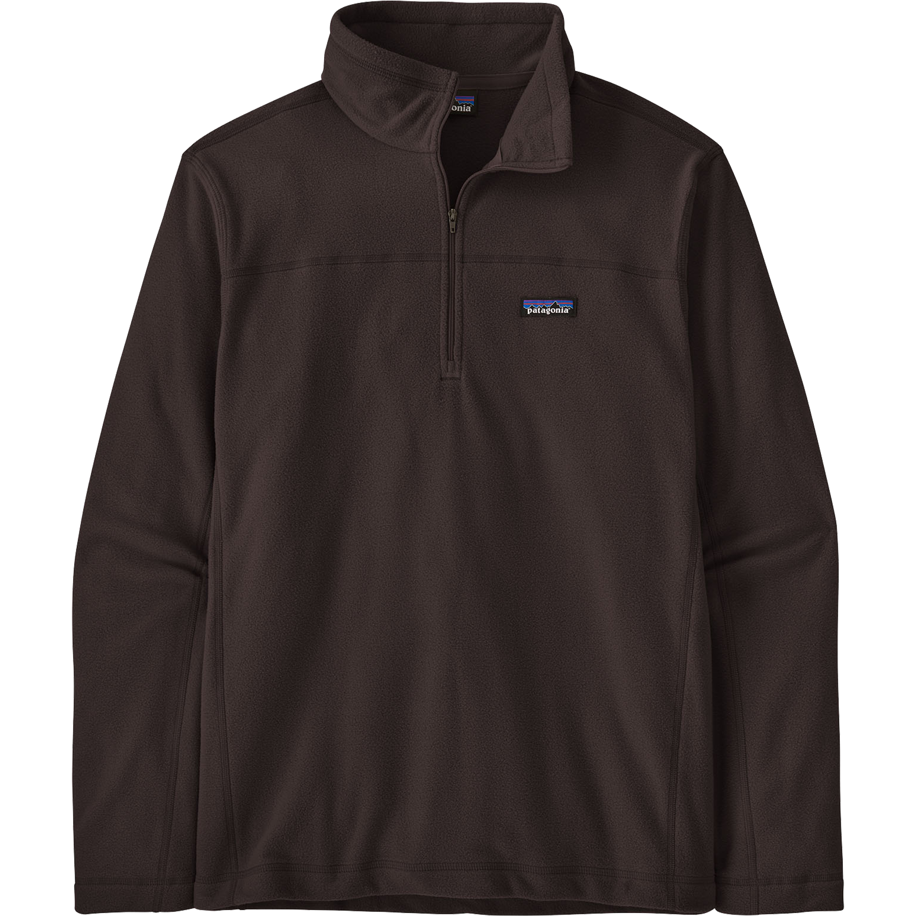 Patagonia Men's Micro D Pullover in DNBR-Den Brown