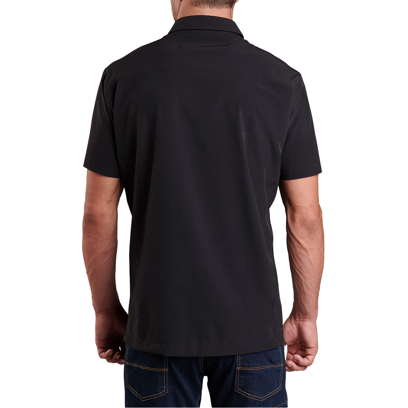 Men's Renegade Short Sleeve, Kuhl Men's Renegade Short Sleeve in Blackout back
