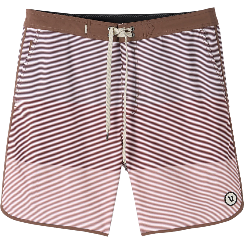 Vuori Men's Cruise Boardshort 18.5" in Clove Wave Stripe