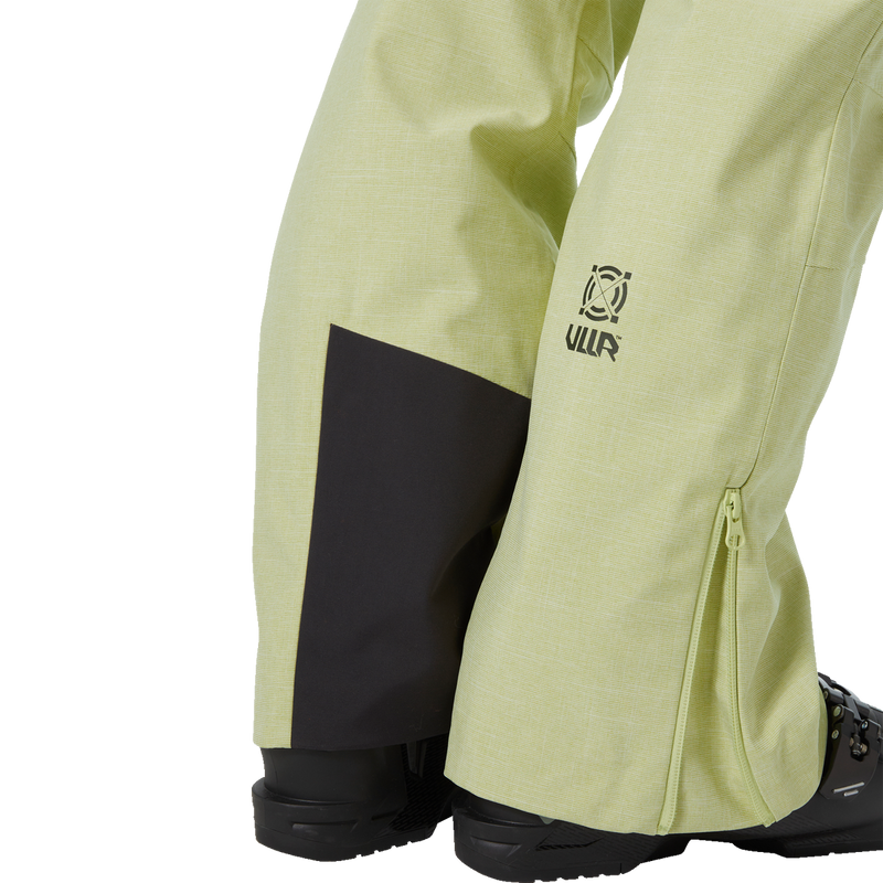 Women's Powderqueen Bib Pant, Helly Hansen Women's Powderqueen Bib Pant leg