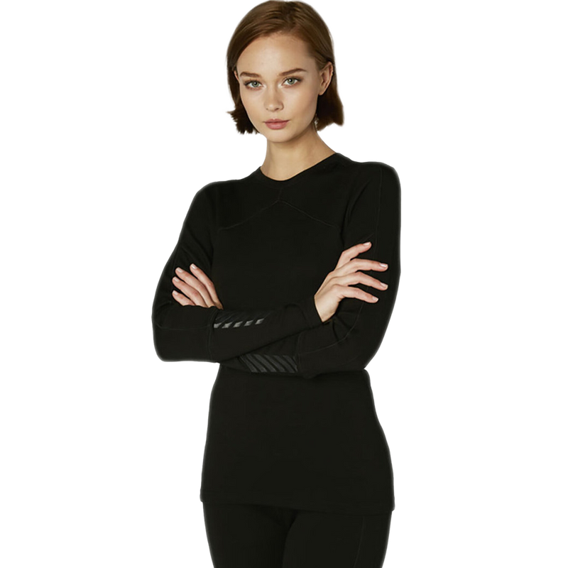 Women's HH Lifa Merino Crew, Helly Hansen Women's HH Lifa Merino Crew front