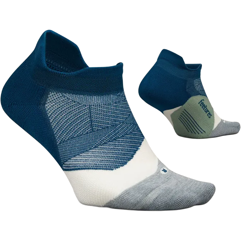 Elite Ultra Light No Show, Feetures Elite Ultra Light No Show side and heel