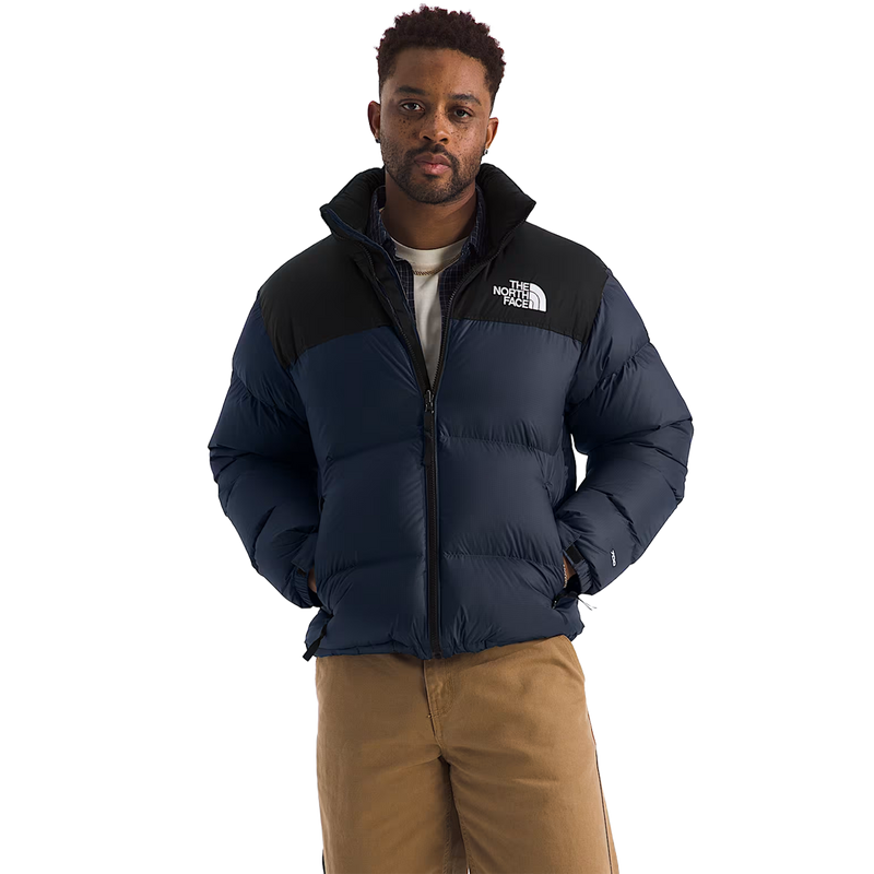 The North Face Men's 1996 Retro Nuptse Jacket in Summit Navy/TNF Black/Recycled Down
