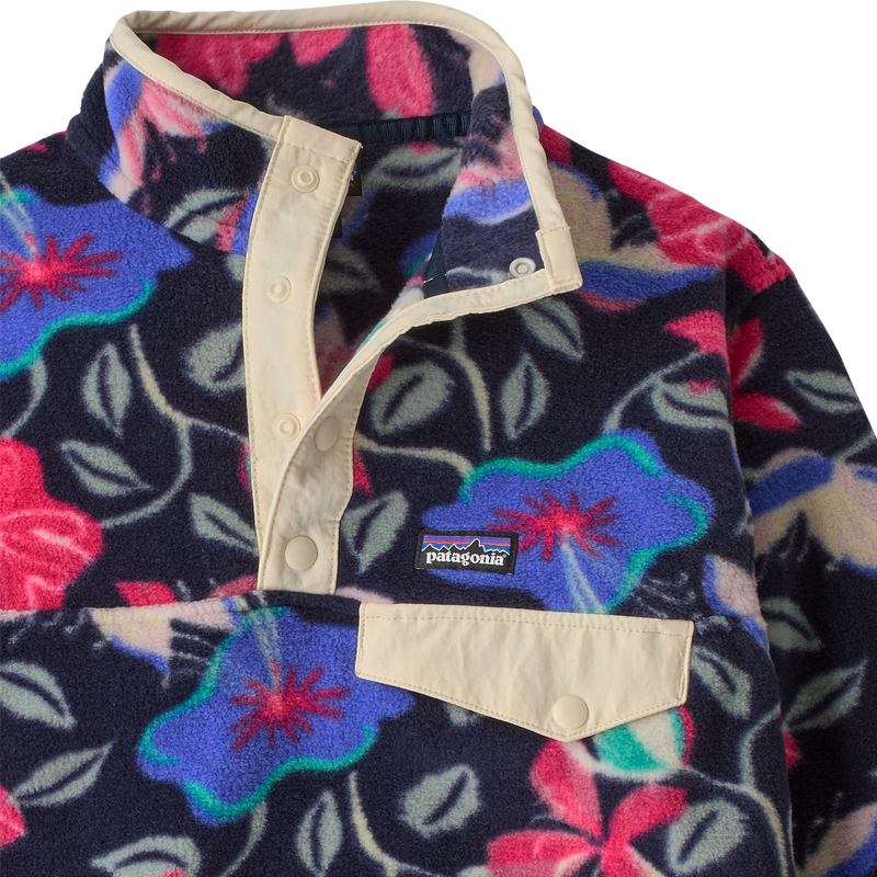 Youth Lightweight Synchilla Snap-T Pullover, Patagonia Youth Lightweight Synchilla Snap-T Fleece Pullover collar