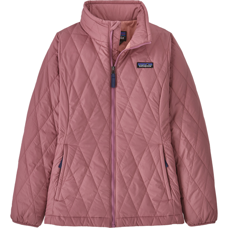 Patagonia Youth Nano Puff Jacket in Light Star Pink