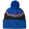 Patagonia Youth Powder Town Beanie in Classic Fitz Roy Blue