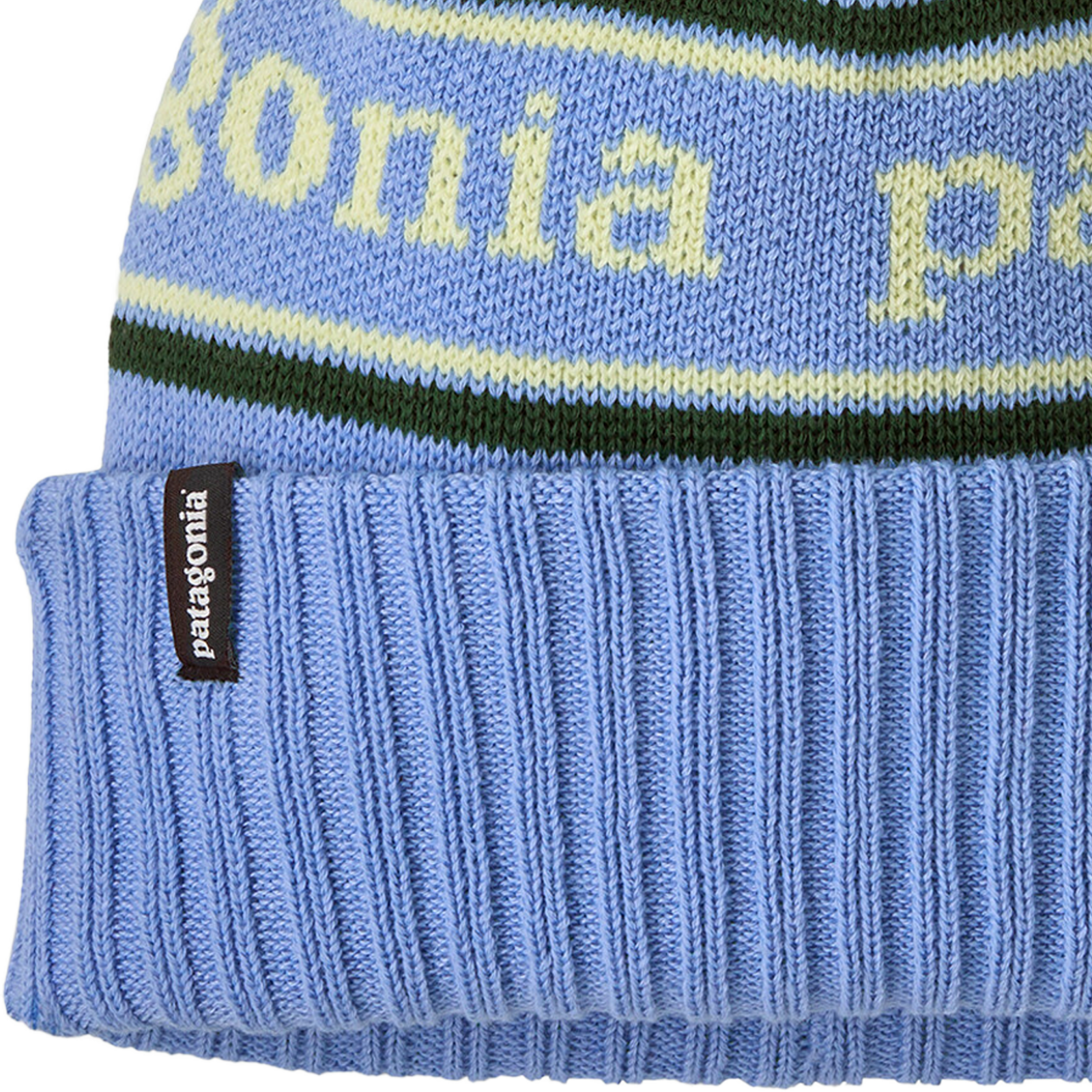Patagonia Youth Powder Town Beanie Rib-Knit