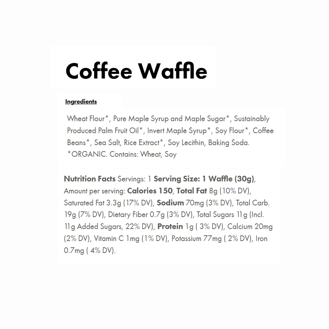 Maple Waffle alternate view