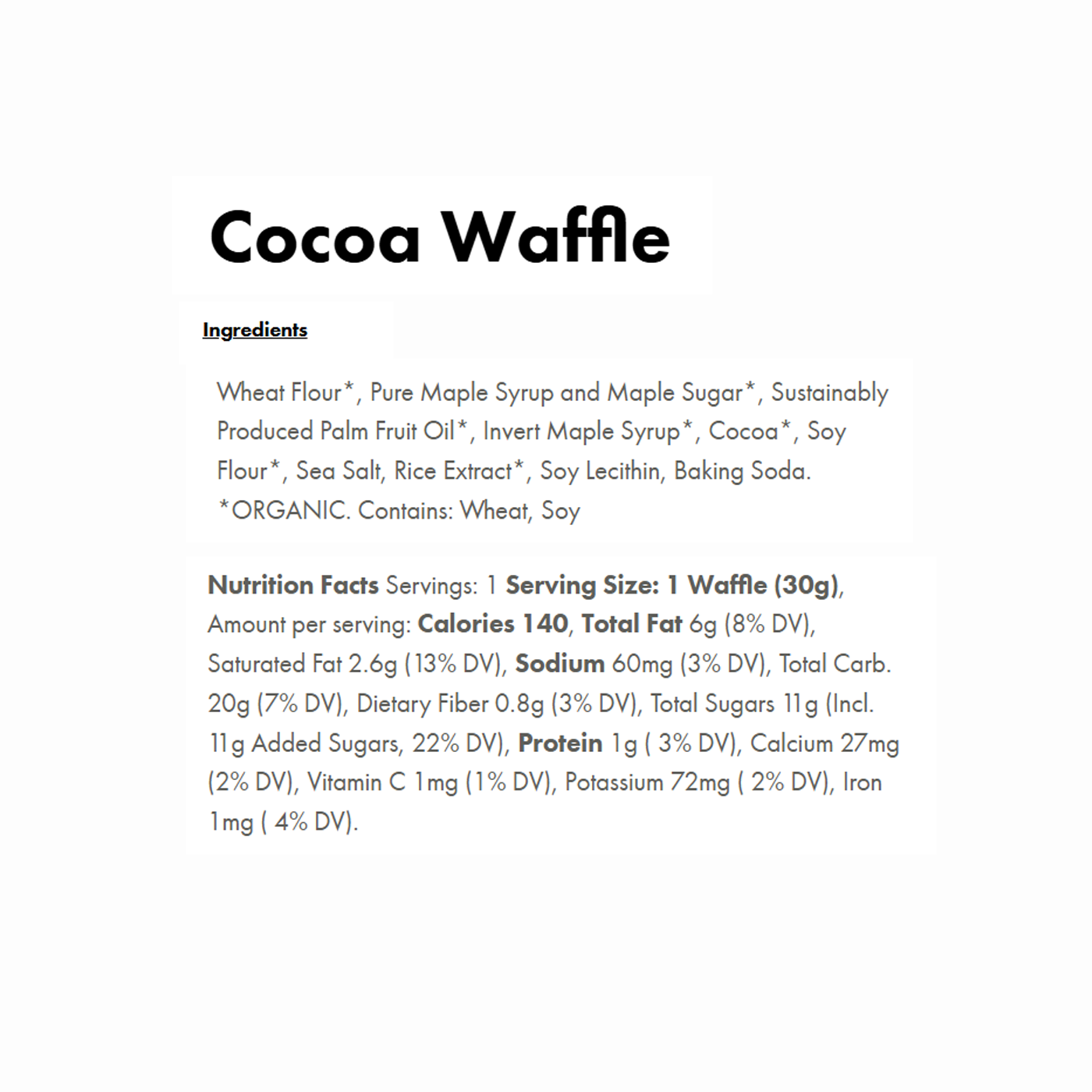 Maple Waffle alternate view