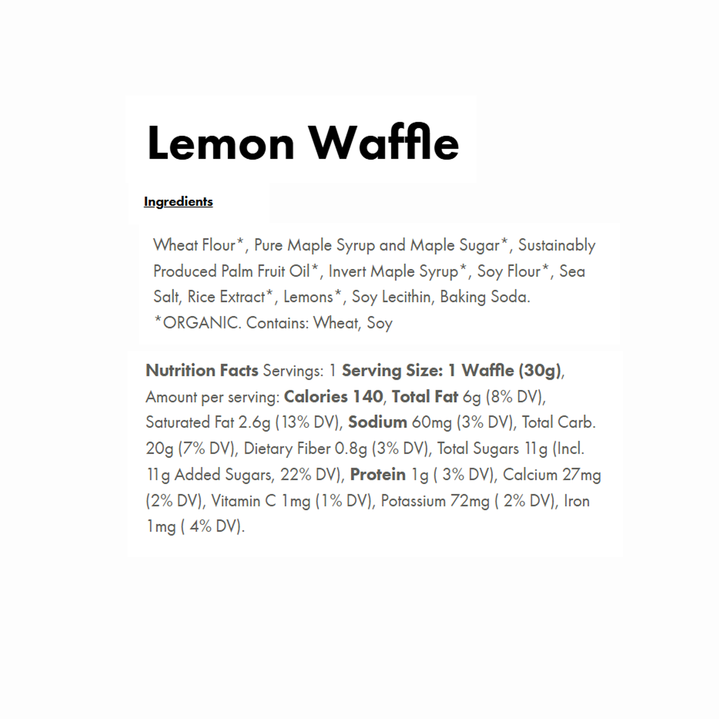 Maple Waffle alternate view