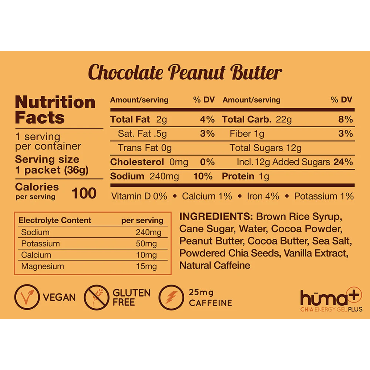 Chia Energy Gel Plus alternate view