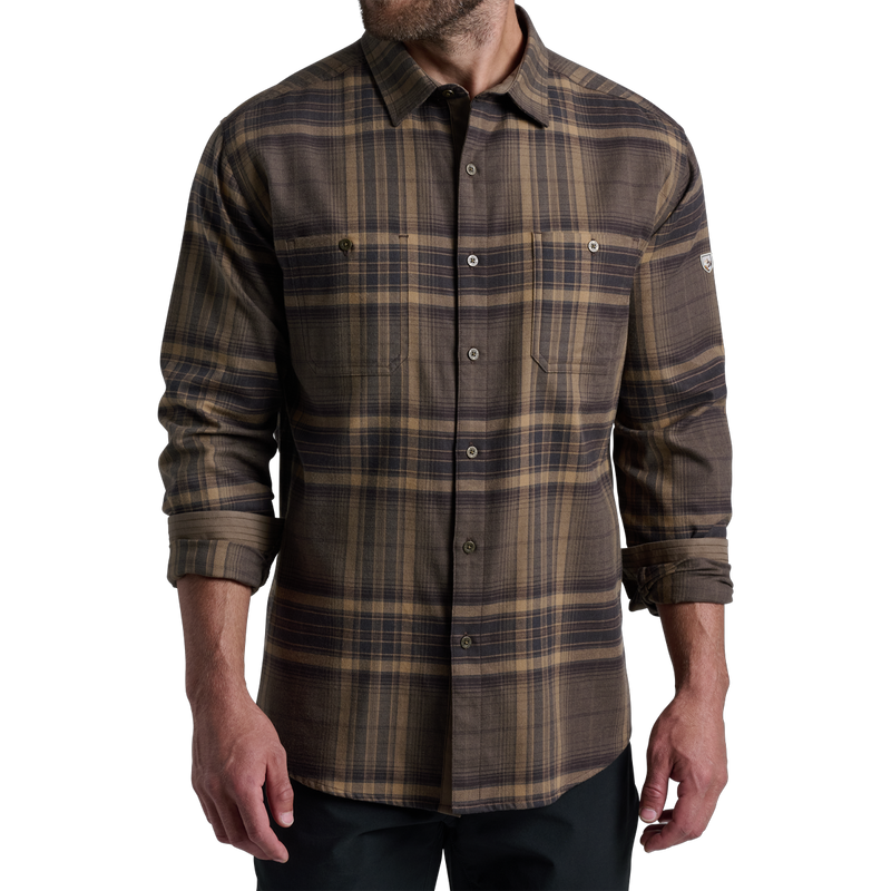 Men's Fugitive Flannel Long Sleeve, Featured Image