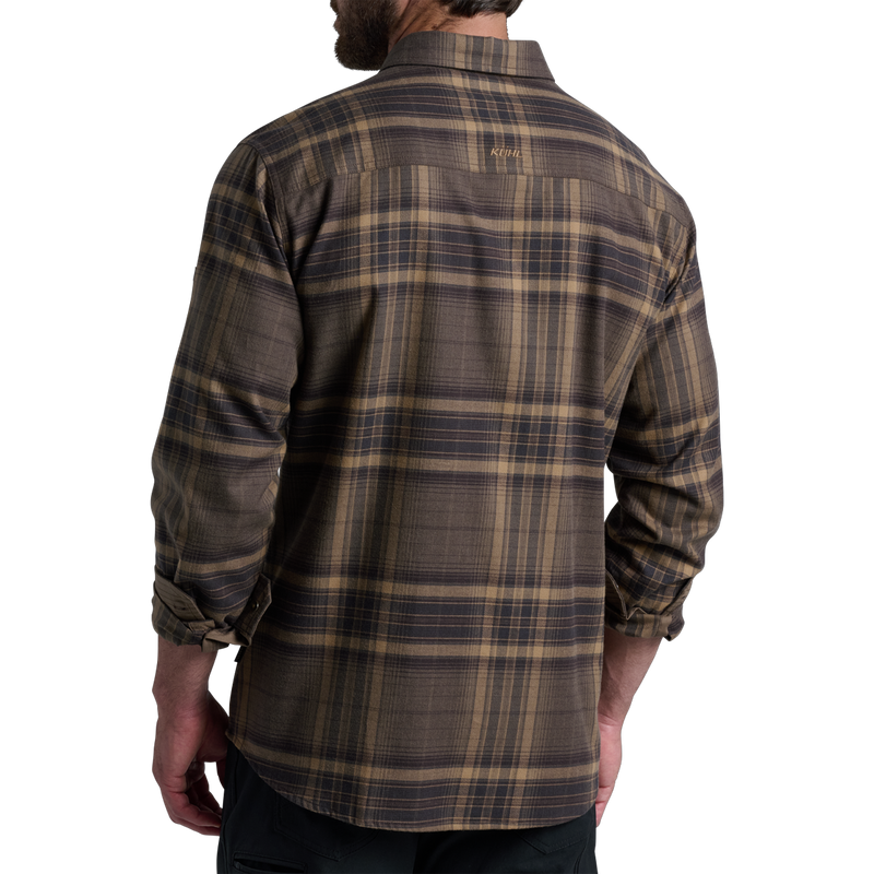 Men's Fugitive Flannel Long Sleeve, Kuhl Men's Fugitive Flannel Long Sleeve Back