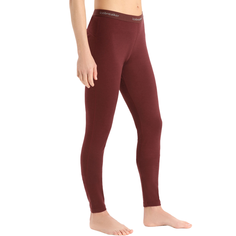 Women's 200 Oasis Leggings, Icebreaker Women's 200 Oasis Leggings 3/4 Front