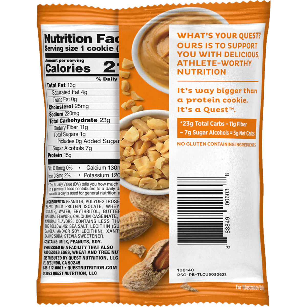 Soft & Chewy Protein Cookies 2oz alternate view