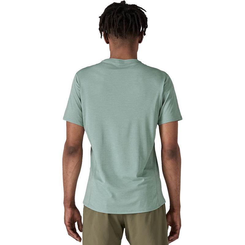 Men's Capilene Cool Lightweight Short Sleeve, Patagonia Men's Capilene Cool Lightweight Short Sleeve Back