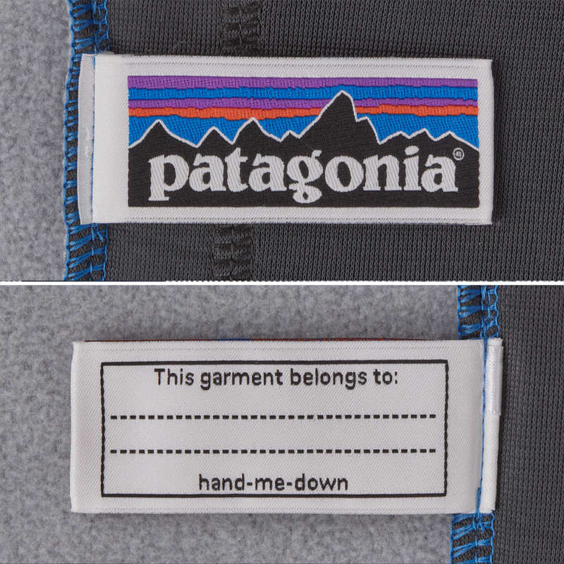 Youth Baby Micro D Snap-T Jacket, Patagonia Baby Micro D Snap-T Fleece id label