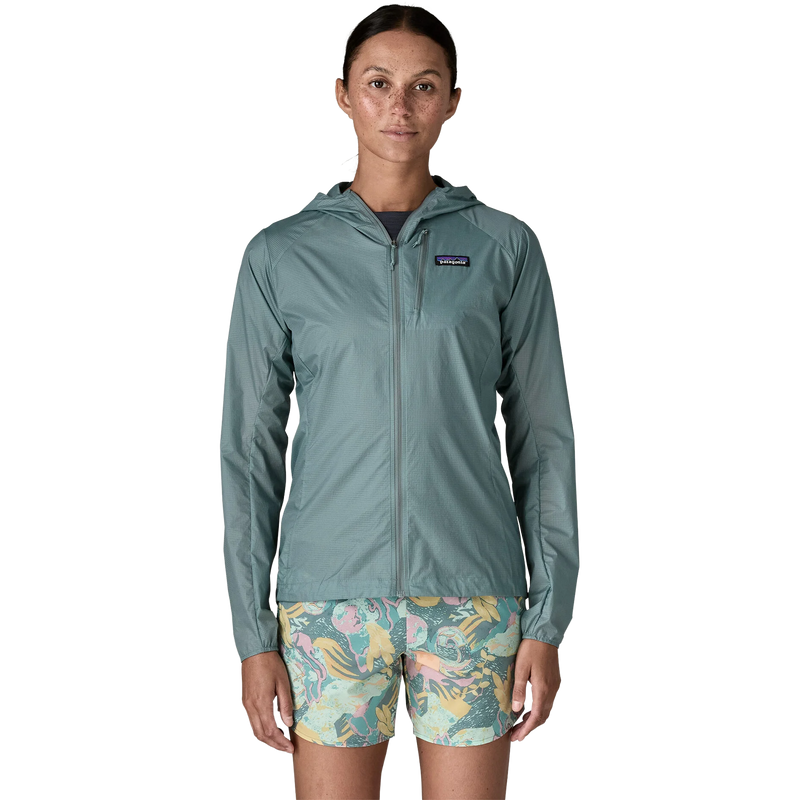 Women's Houdini Jacket, Patagonia Women's Houdini Jacket in BLSG Blue Sage front
