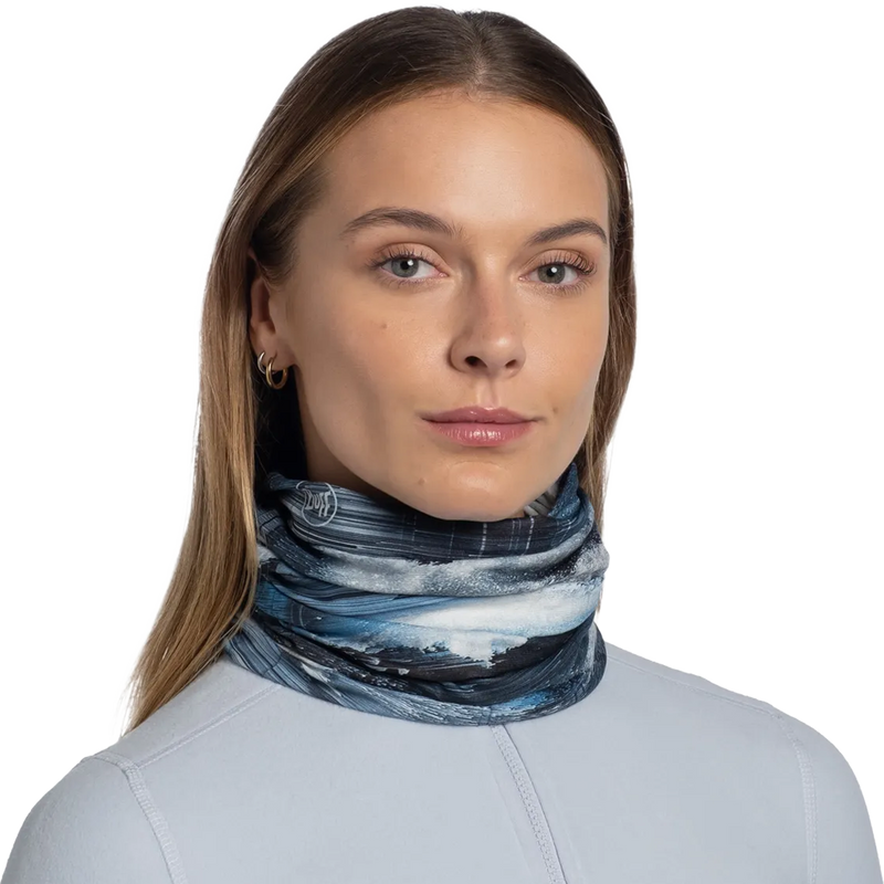 Original Ecostretch Headwear, Buff Original Ecostretch Headwear around neck