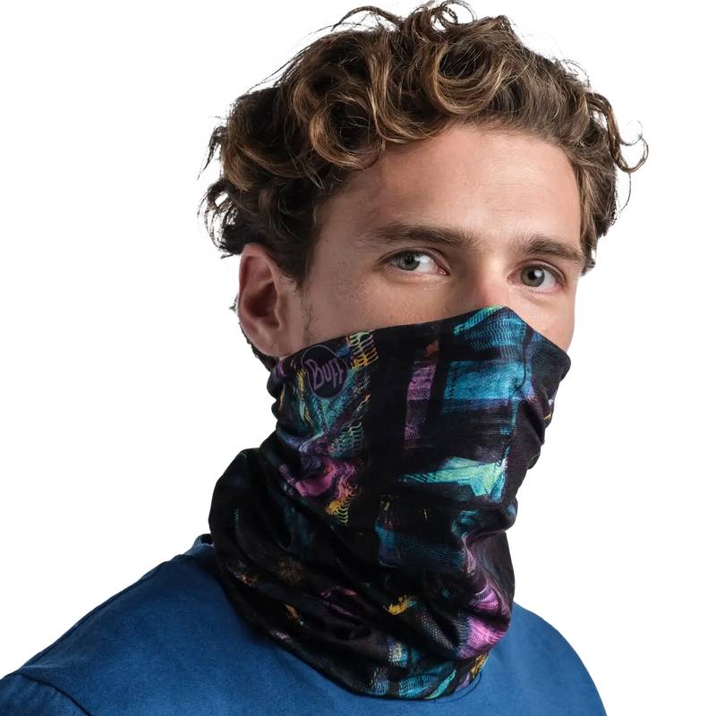 Grateful Dead Original EcoStretch Neckwear, Buff Original EcoStretch Neckwear on model
