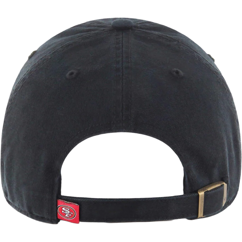 49ers Clean Up Hat, 47 Brand 49ers 47 Clean Up back