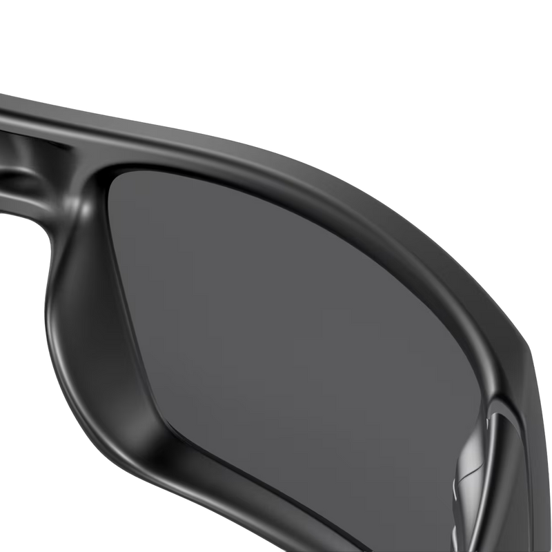 GasCan - Matte Black/Black Iridium Polarized, Oakley GasCan - Matte Black/Black Iridium Polarized back of left lens
