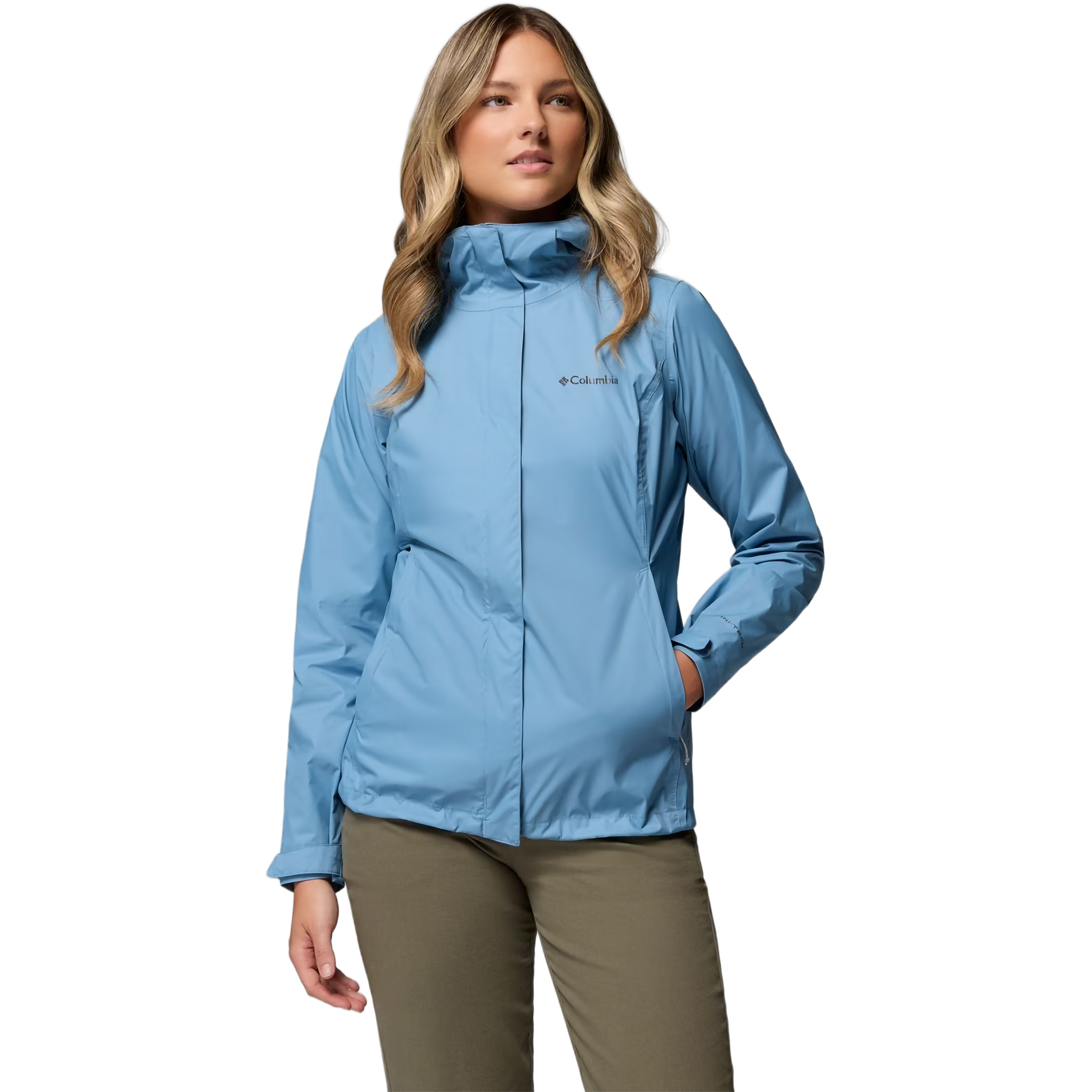 Columbia Women's Arcadia II Jacket in 447 Rainy Day