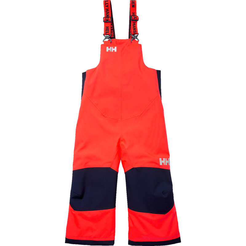 Helly Hansen Youth Rider 2 Insulated Bib in Neon Coral