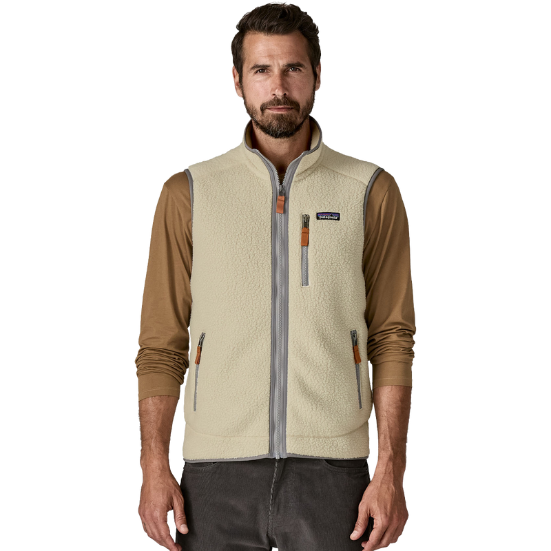 Men's Retro Pile Vest, Patagonia Men's Retro Pile Fleece Vest front