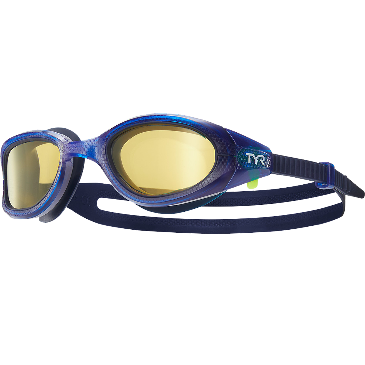 TYR Special Ops 3.0 Polarized Non-Mirrored Adult Goggles Amber|Navy|Navy