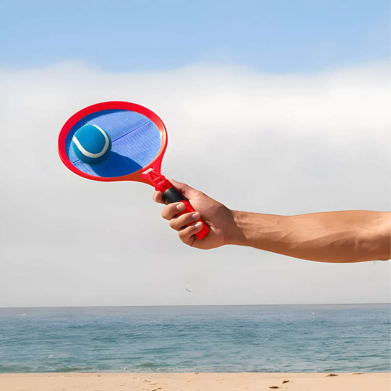 Throw N Stick w/ Spring Handle, Franklin Sports Throw N Stick with/ Spring Handle in use