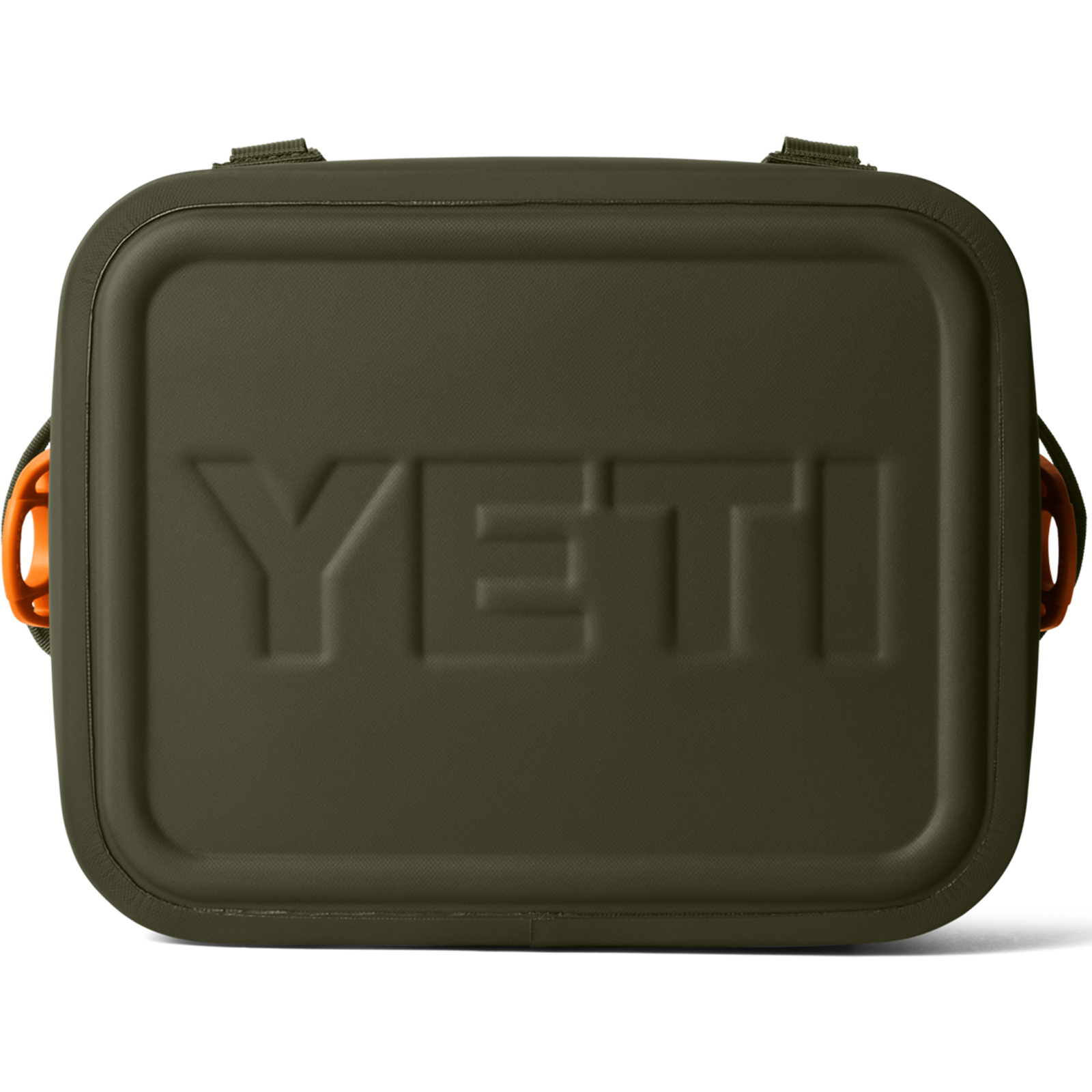 Yeti Hopper Flip 12 in Wetlands Camo top with logo