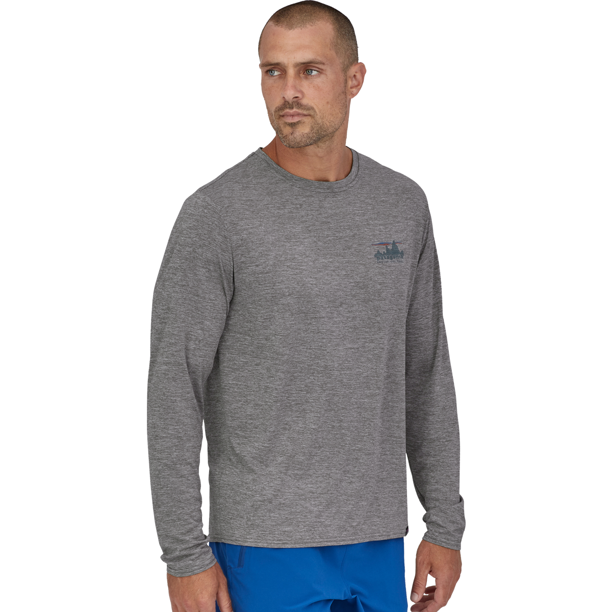 Men's Long Sleeve Capilene Cool Daily Graphic Shirt alternate view
