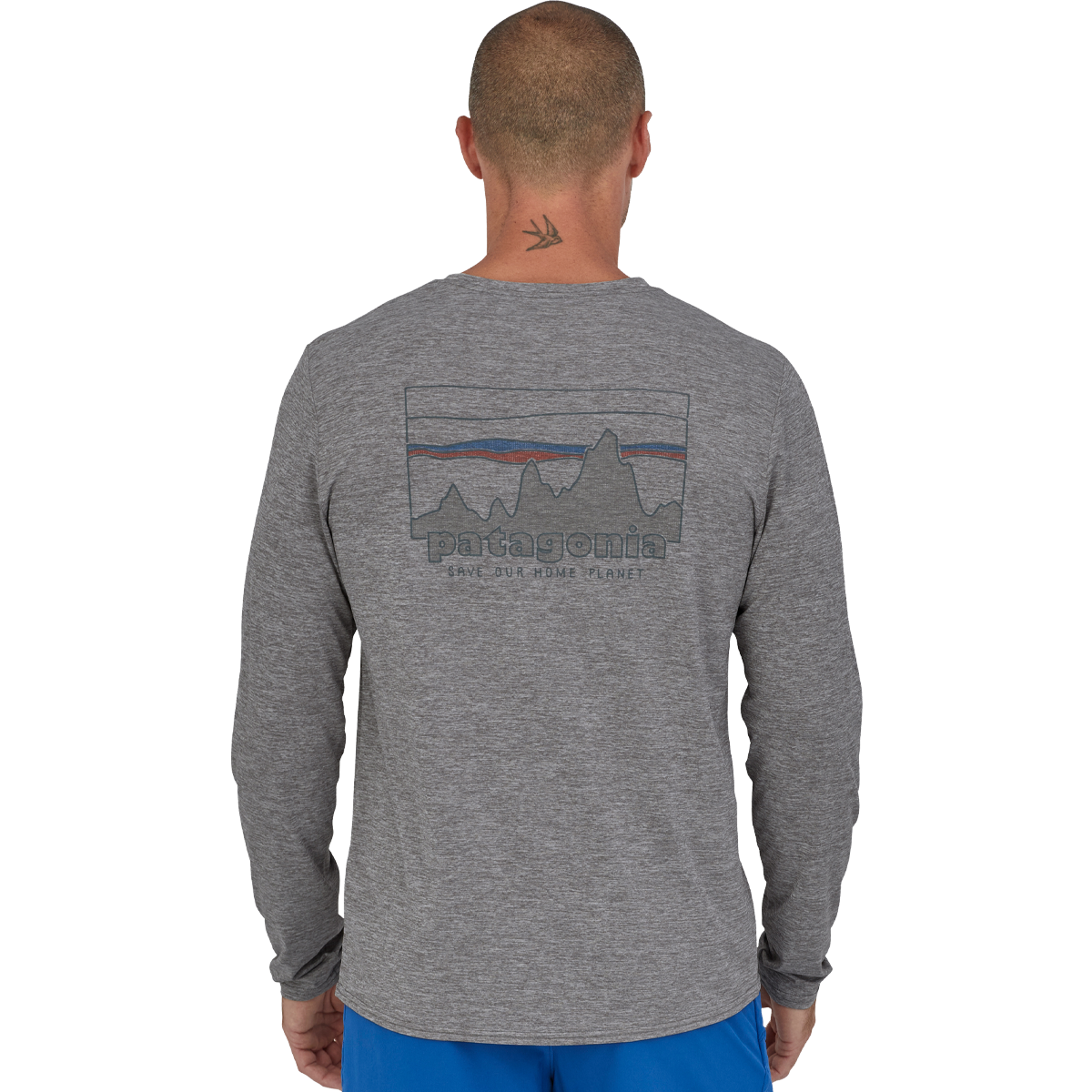 Men's Long Sleeve Capilene Cool Daily Graphic Shirt alternate view