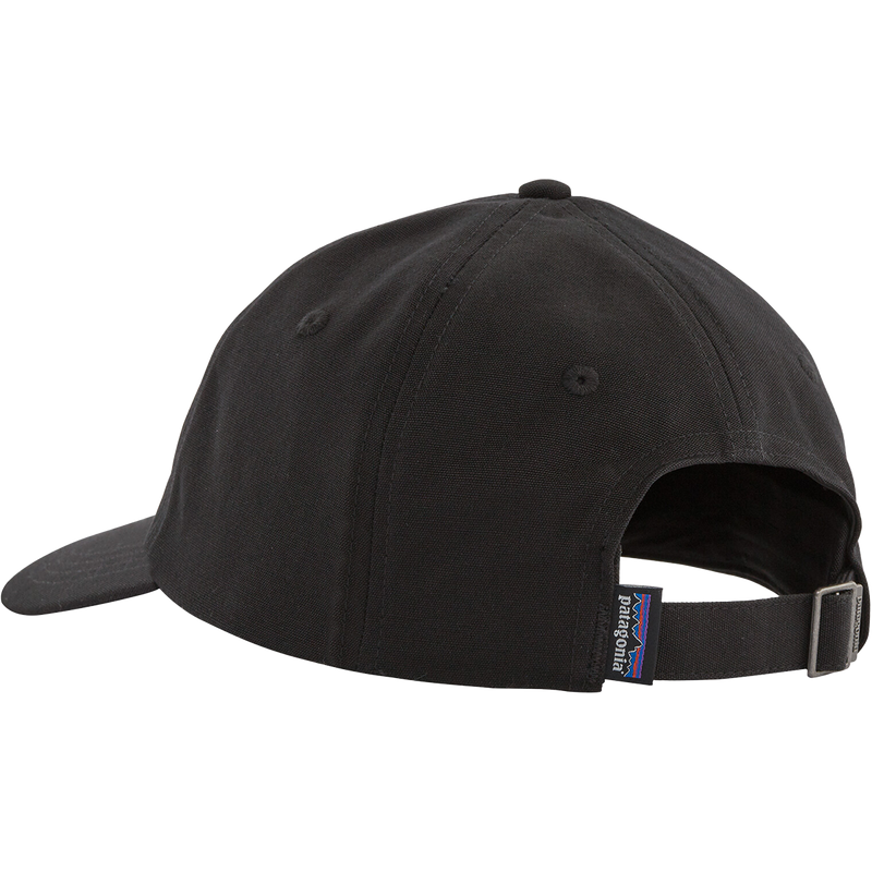 Men's P-6 Label Trad Cap, Patagonia P-6 Label Trad Cap in black back