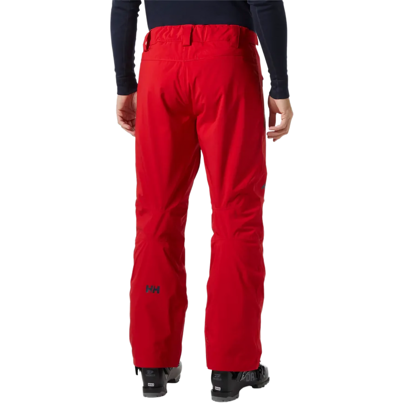 Men's Legendary Insulated Pant, Helly Hansen Men's Legendary Insulated Pant in Red on model back