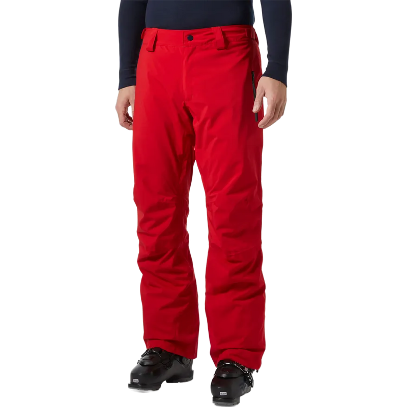 Men's Legendary Insulated Pant, Helly Hansen Men's Legendary Insulated Pant in Red on model front