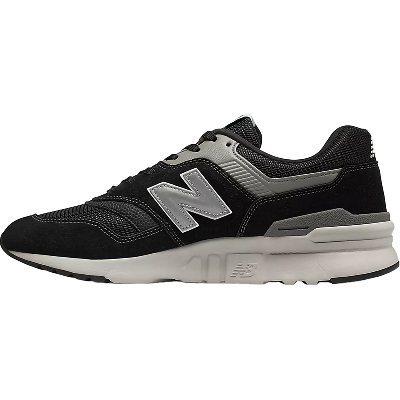 Men's 997H, New Balance Men's 997H in HCC Black Silver inside right profile