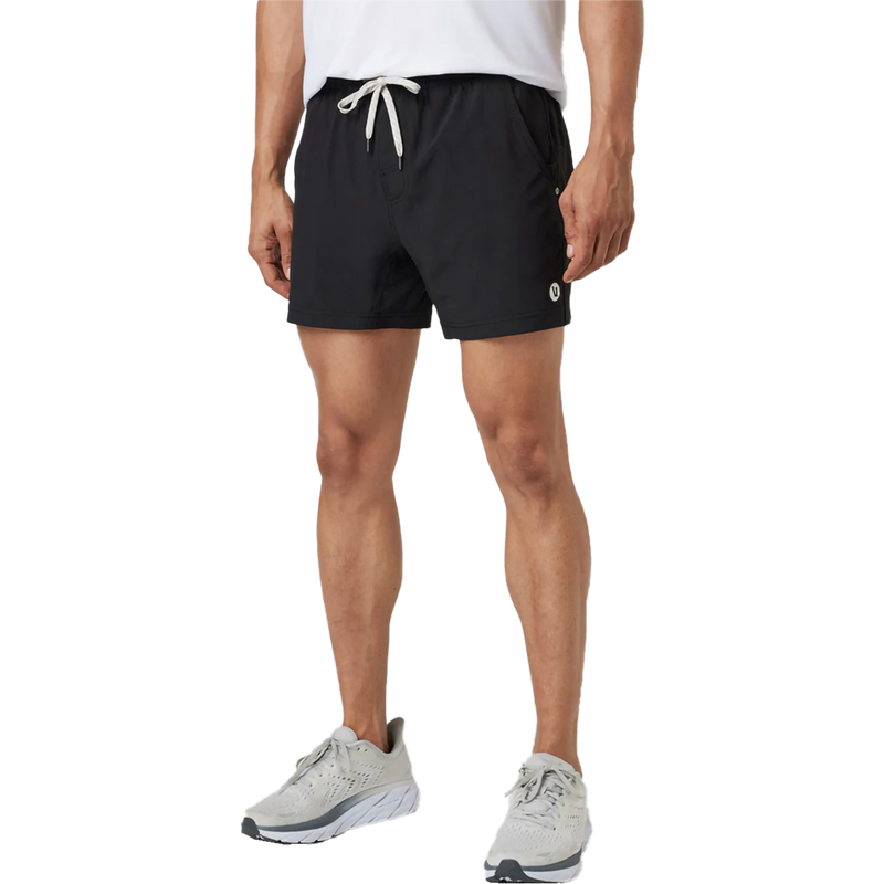 Men's Kore Short 5", Vuori Men's Kore Short 5" in BLK Black front