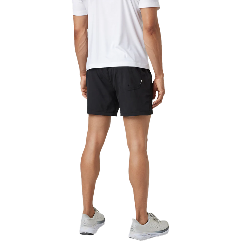 Men's Kore Short 5", Vuori Men's Kore Short 5" in BLK Black back