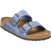 Birkenstock Women's Arizona oiled leather - Medium/Narrow in Dusty Blue